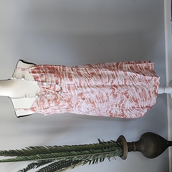 Maurices zebra striped skater dress in Texas Rose combo NWT - Picture 2 of 15